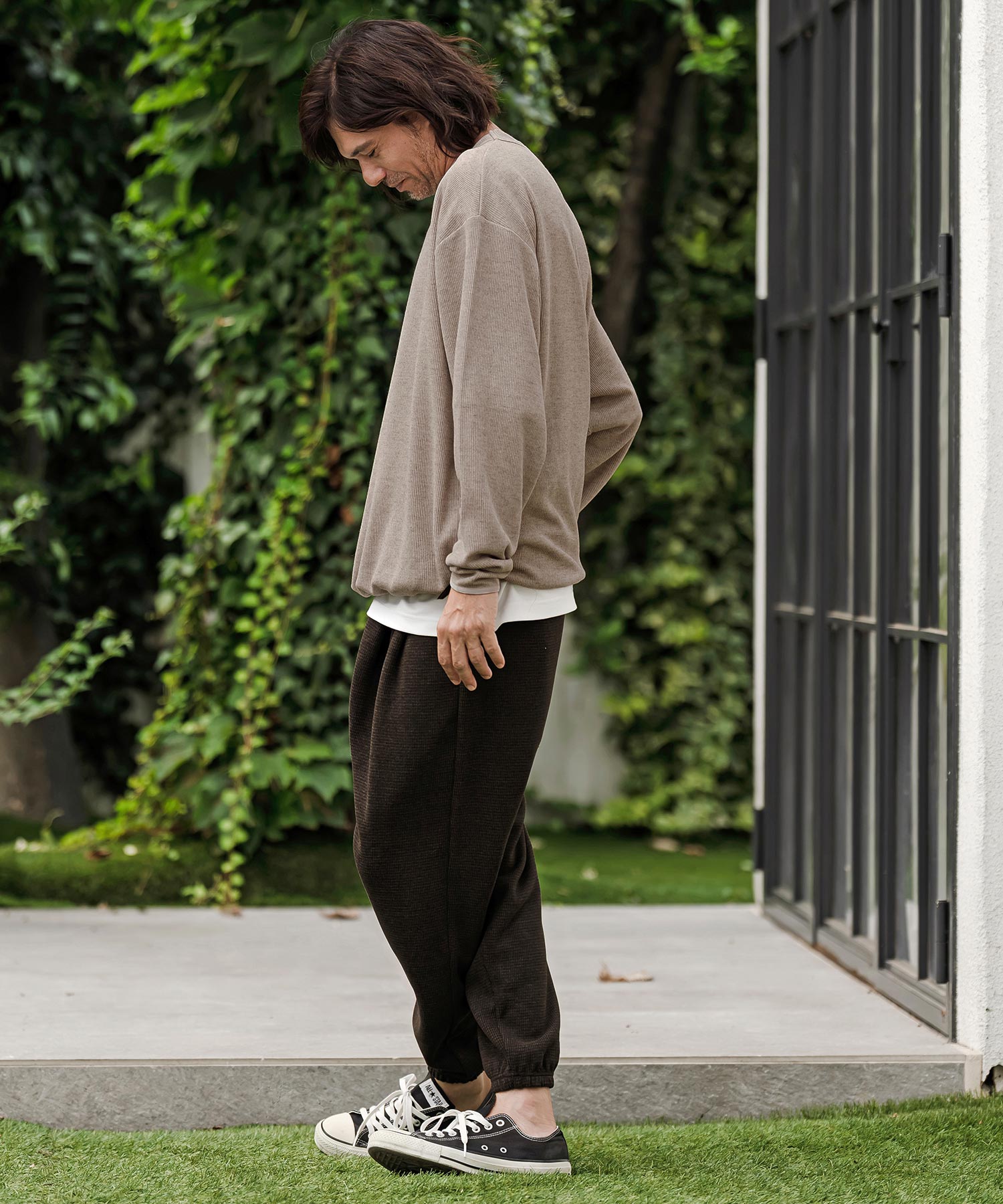 CAMBIO(カンビオ)】【予約販売10月中旬～下旬入荷】 Rib Knit Pullover