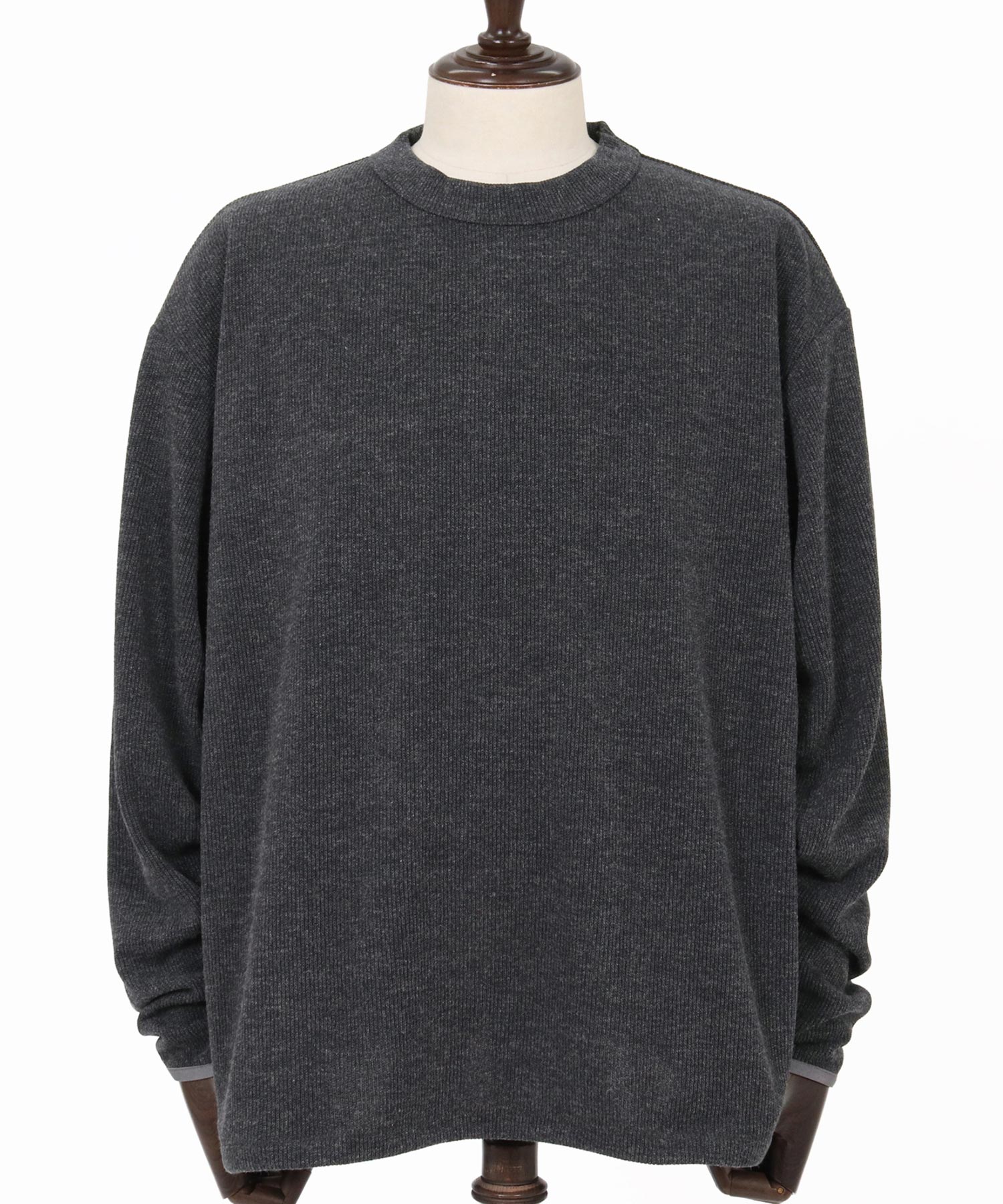 さささ CAMBIO(カンビオ)】【予約販売10月中旬～下旬入荷】 Rib Knit Pullover