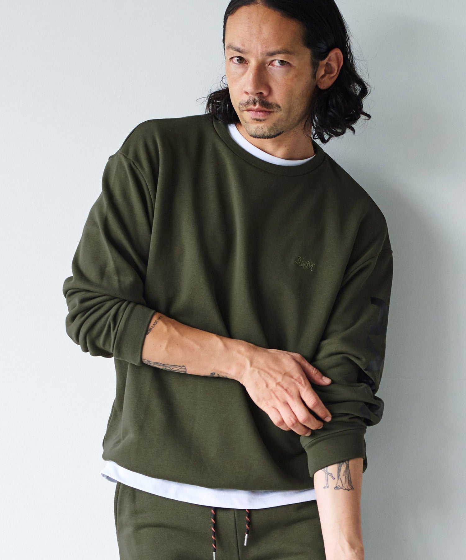 AXCXM(アクスシーム)】【予約販売10月上旬～中旬入荷】Sleeve-Graphic