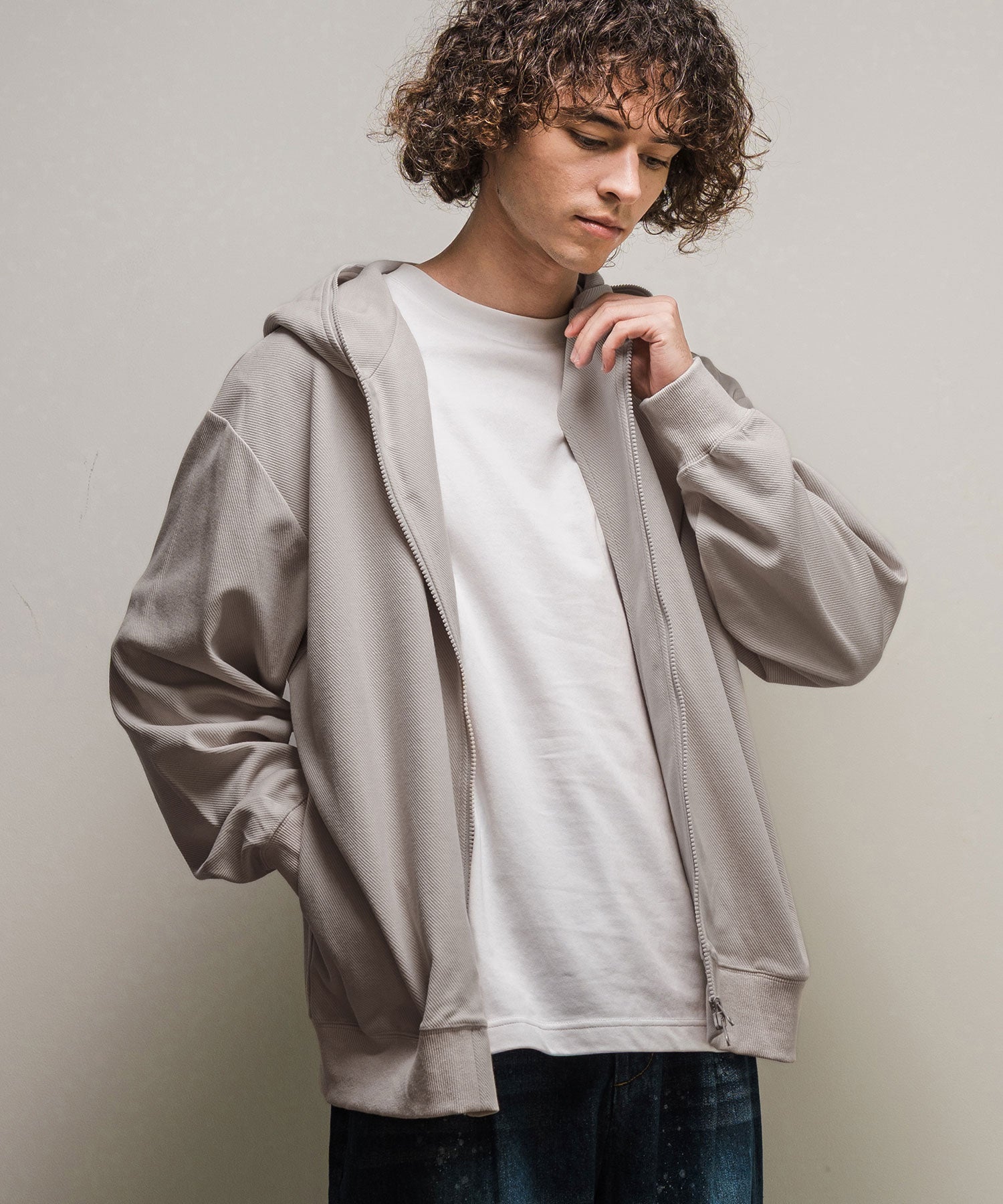 CAMBIO(カンビオ)】【予約販売11月上旬～中旬入荷】Karze Zip Up