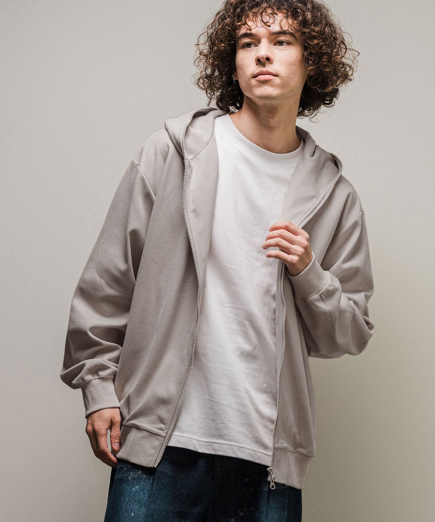 CAMBIO(カンビオ)】【予約販売11月上旬～中旬入荷】Karze Zip Up