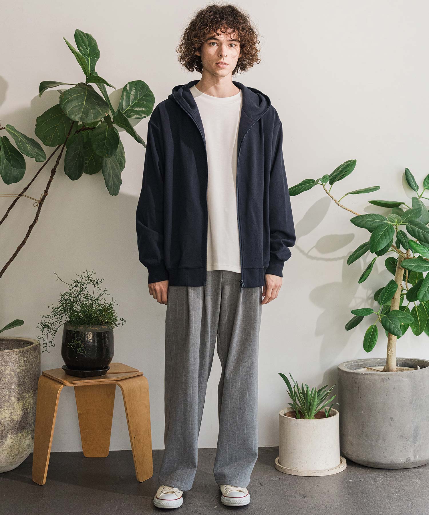 CAMBIO(カンビオ)】【予約販売11月上旬～中旬入荷】Karze Zip Up