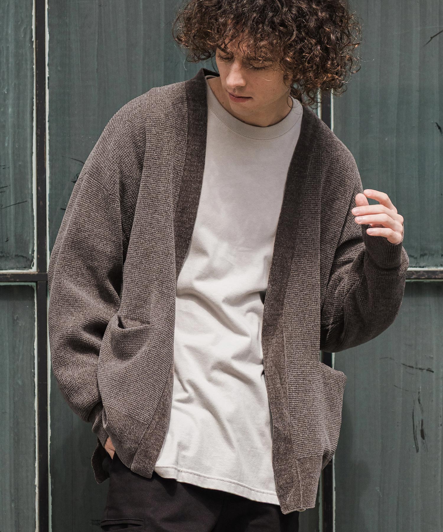 CAMBIO(カンビオ)】【予約販売10月下旬～11月上旬入荷】Mole Cardigan